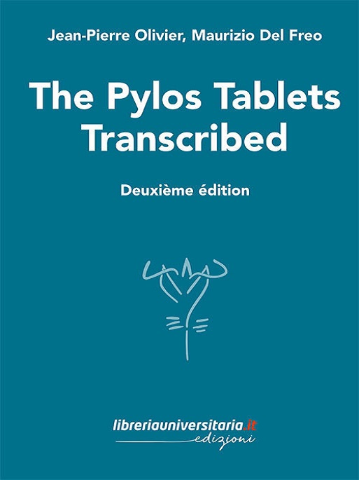 The Pylos Tablets Transcribed | Istituto Di Scienze Del Patrimonio ...