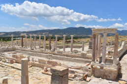 The Monumental Nymphaeum of Tripolis after the anastylosis of the Ionic columns | © Tommaso Ismaelli, CNR ISPC