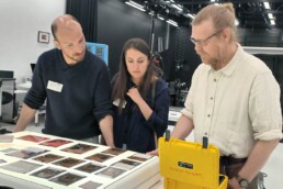 NTNU ColourLab al lavoro sui casi studio del Museo MUNCH (Oslo) | © PERCEIVE Project